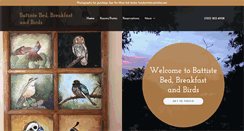 Desktop Screenshot of battistebedandbirds.com